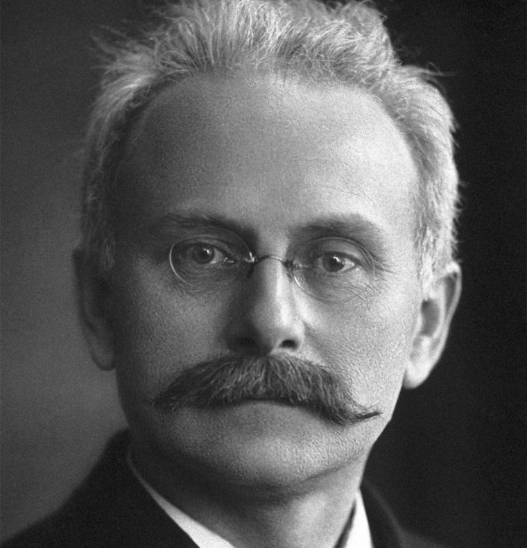 Johannes Stark um 1919, als er den Physik-Nobelpreis für seine Entdeckung des...