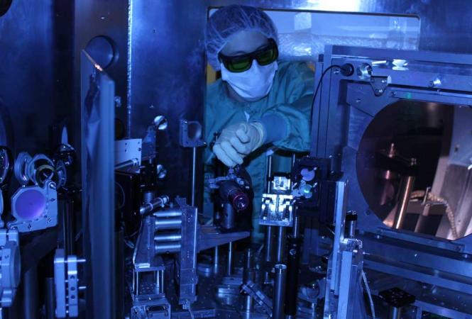 Polarisierte Helium-3-Strahlen beschleunigen