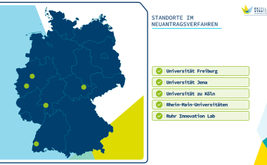Fünf Aufsteiger in die Exzellenzliga