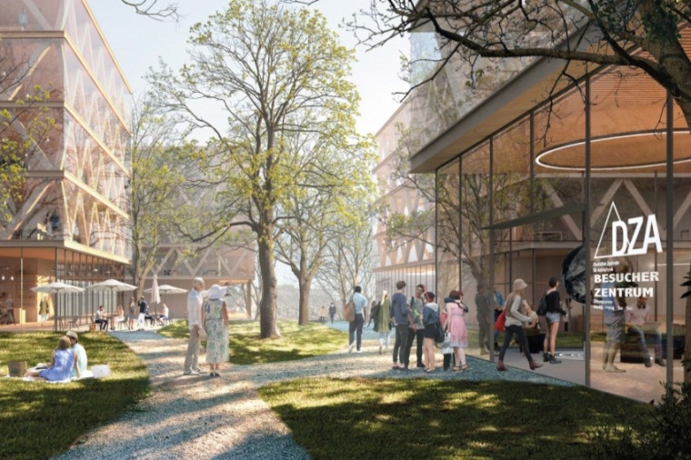 Campus des DZA mit Besucherzentrum