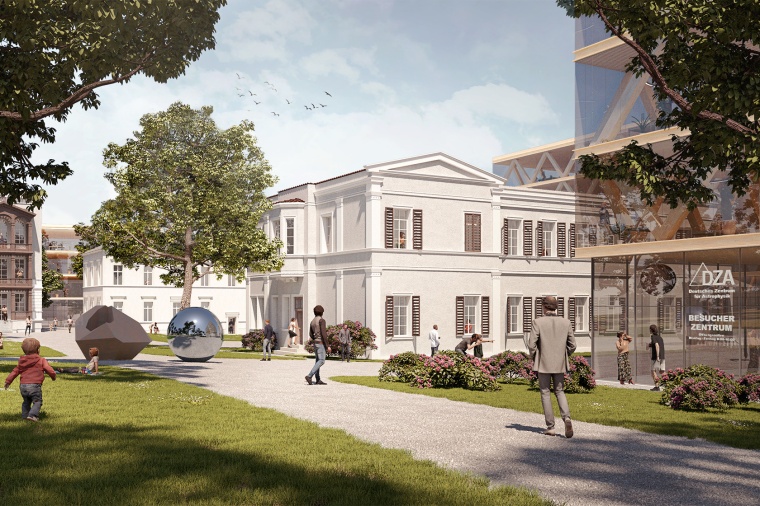 Campus des DZA als Begegnungsstätte