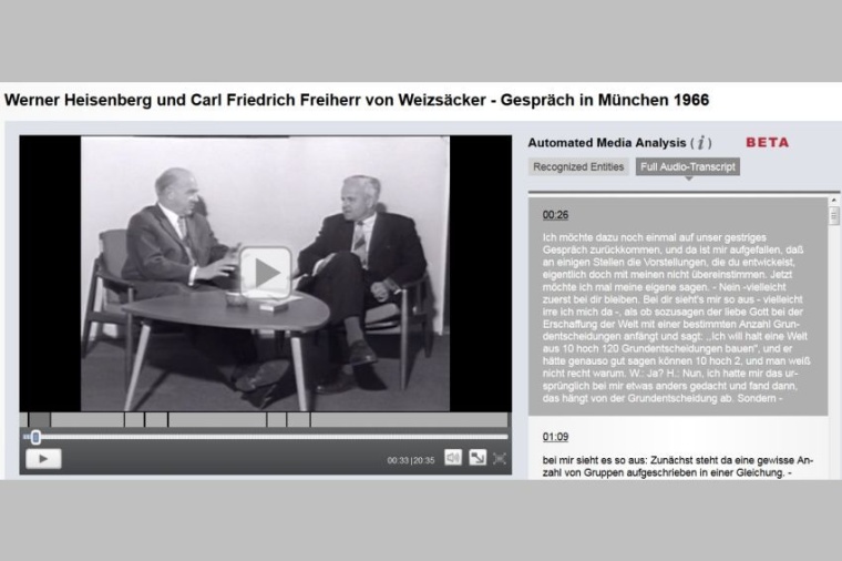 Im Online-Archiv der IWF-Filme findet z.B. dieses Gespräch von Werner...