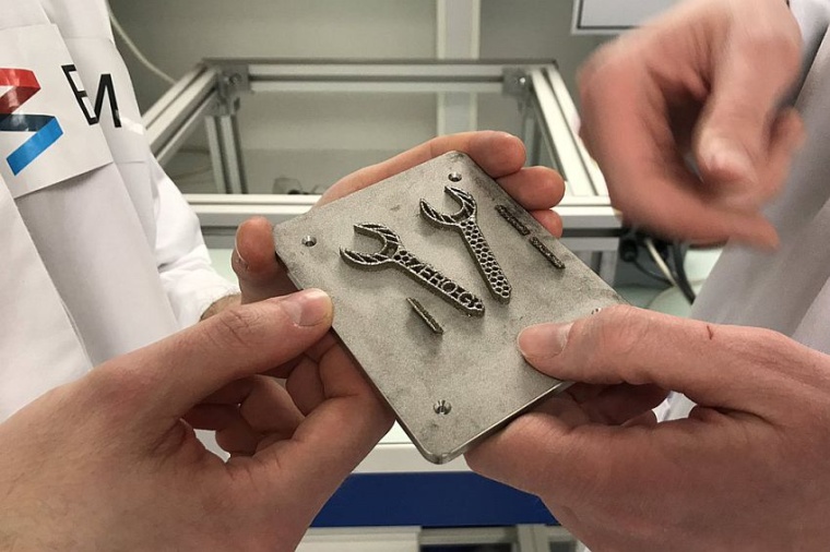 Abb.: Forscher testen 3D-Druck in der Schwerelosigkeit. Erstmals wird mit...