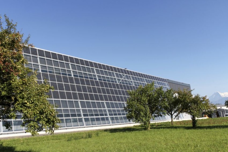 Abb.:  Meyer Burgers Solar Technology Centre in Thun, Schweiz. (Bild: Meyer...