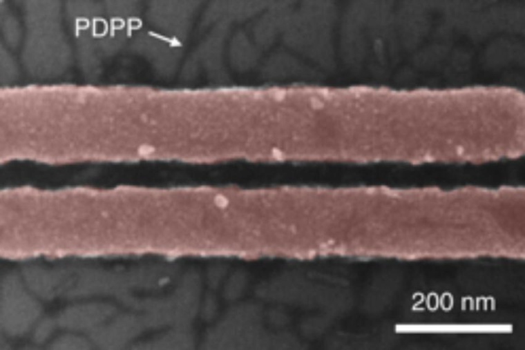 Abb.: Der organische Transistor zeichnet sich durch Vielseitigkeit aus. (Bild:...