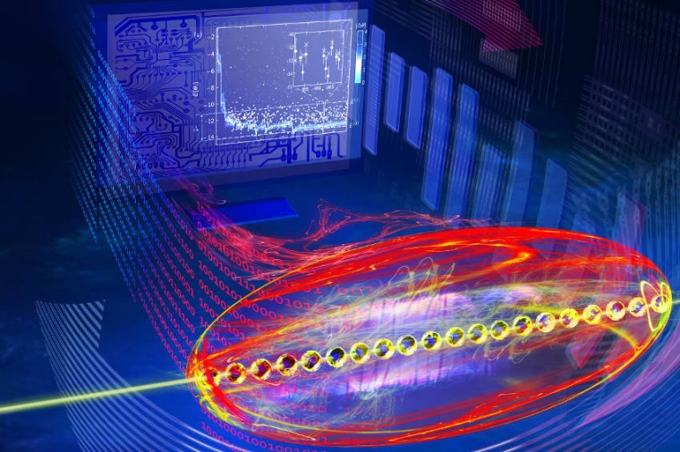 Abb.: Eine neue Methode ermöglicht leistungsfähige Quantensimulation auf...