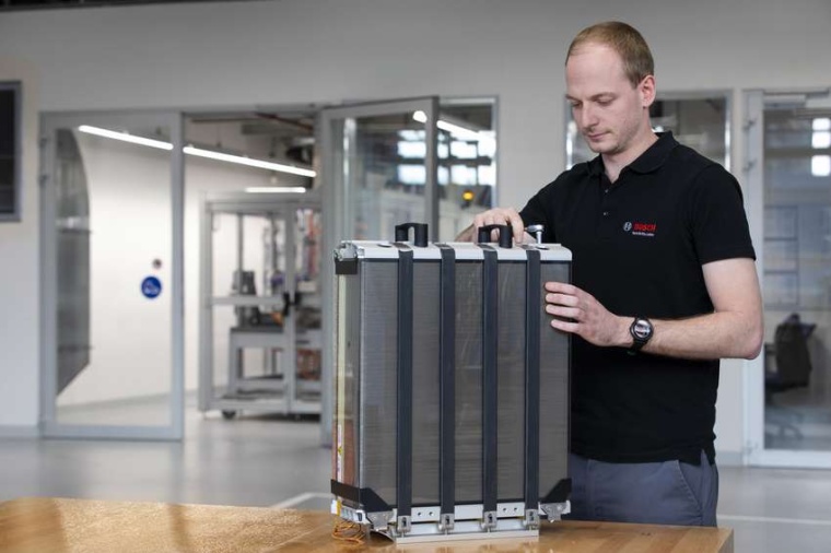 Abb.: Bosch steigt in den Markt für mobile Brennstoffzellen ein und bereitet...