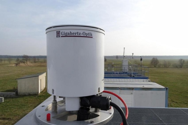 Abb.: Melpitz ist bisher die einzige Station des UV-Messnetzes in den...