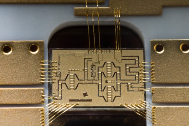 Abb.: Elektronischer Verstärker auf der Basis von Galliumnitrid. Nun soll...