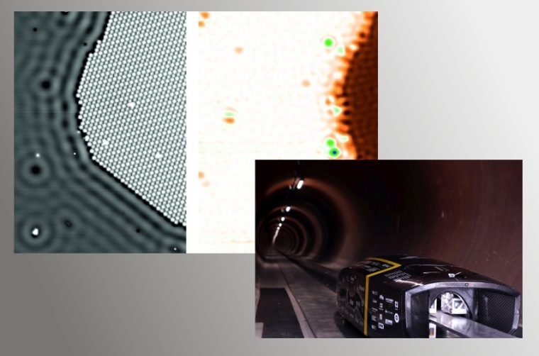 Abb.: Von QuantenpunktMikroskopie bis hin zu Hyperloop-Reisen, die...