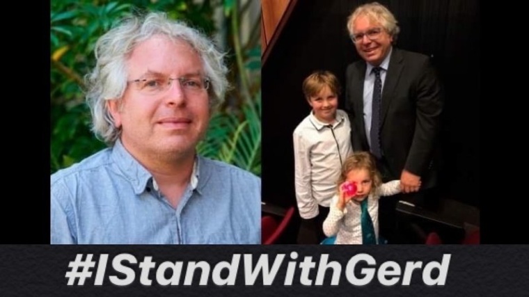 Unter dem Motto I Stand with Gerd unterstützen weltweit zahlreiche Menschen...