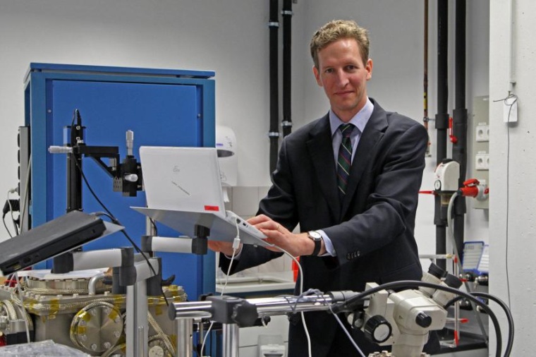 Abb.: Forschern um Peter Hommelhoff ist es gelungen, die Geschwindigkeit des...