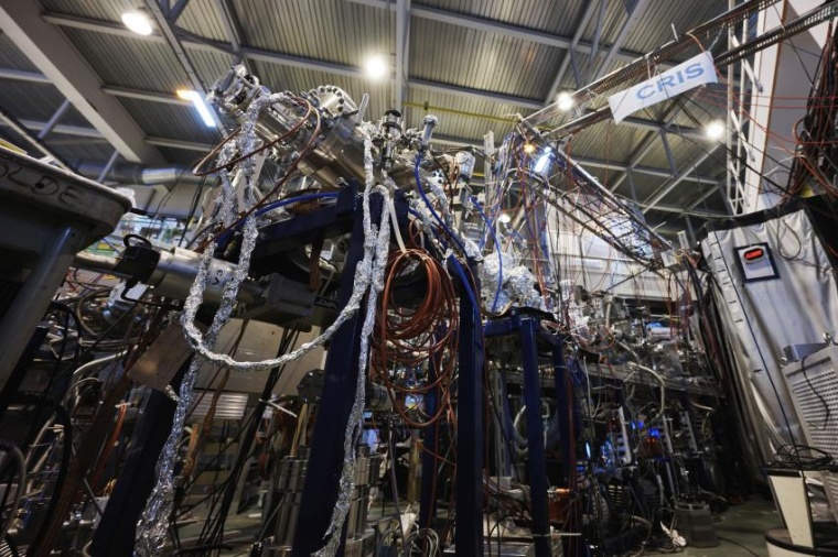 Abb.: Am Ionen­separator Isolde des CERN führte das Team erstmals...