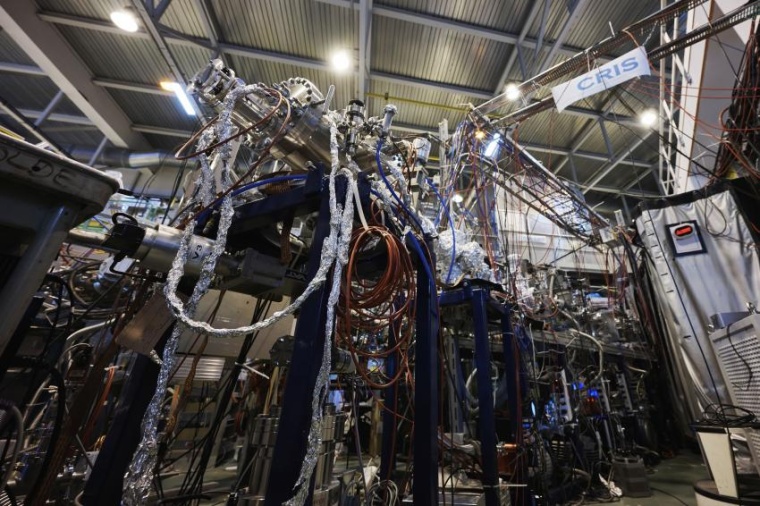 Abb.: Am Ionenseparator Isolde des CERN führte das Team erstmals...