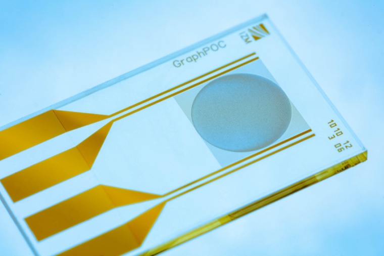 Abb.: Solche Biosensoren, die auf Graphenoxid basieren, könnten...