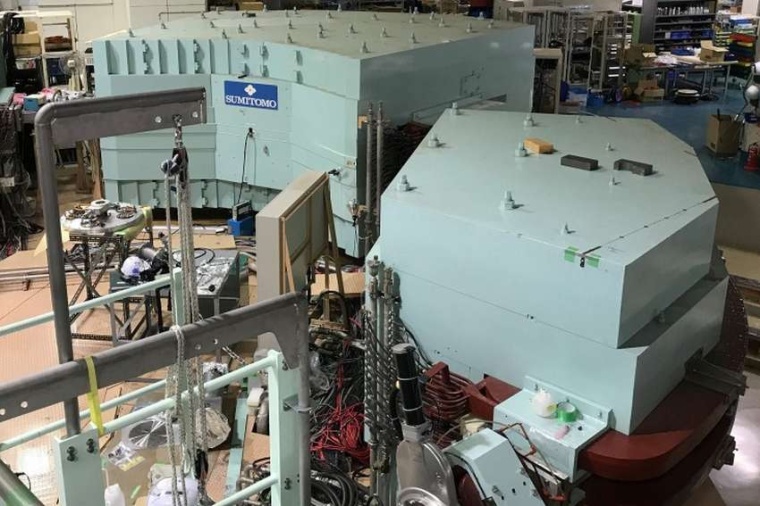 Abb.: Die Experimente fanden am Grand-Raiden-Spektrometer des Research Center...