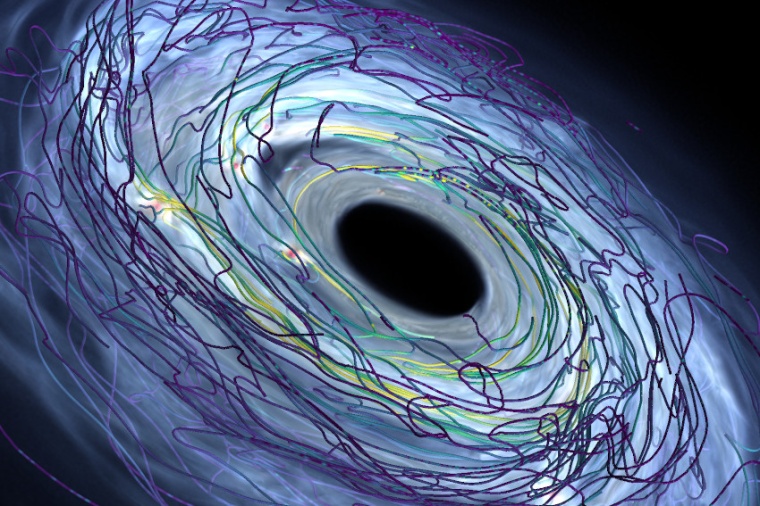 Abb.: Künstlerische Darstellung einer protoplanetaren Scheibe mit...