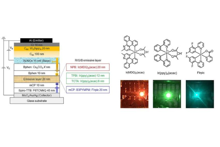 Abb.: Aufbau eines vertikalen organischen permeablen...