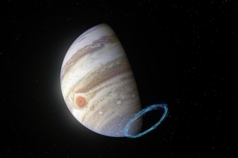Abb.: Darstellung der stratosphärischen Winde in der Nähe des...