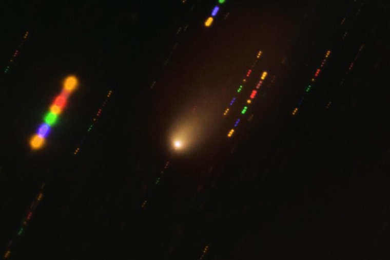 Abb.: Der interstellare Komet 2I/Borisov, aufgenommen mit dem VLT (Bild: ESO /...