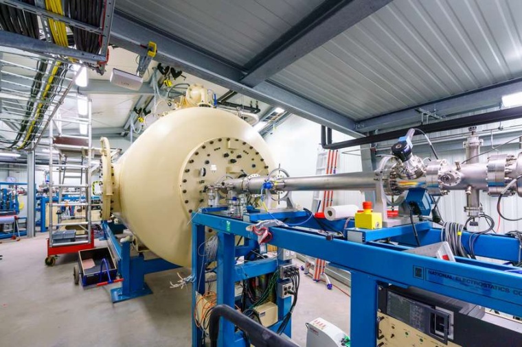 Abb.: Dieser Untertage-Ionenbeschleuniger im gemeinsam von HZDR und TU...