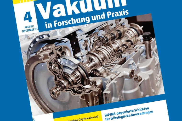 Abb.: Die neue Aus­gabe der Vakuum in Foschung und Praxis stellt...