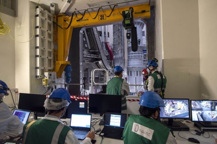 Abb.: Monate der Übung und Vorbereitung haben sich gelohnt: Blick von...
