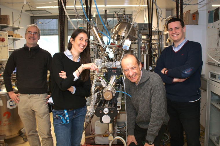 Abb.: An der TU Wien analysieren Florian Mittendorfer, Giada Franceschi,...