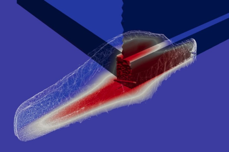 Abb.: Ausbreitung des Lithium-abgereicherten Thermalwassers um die...